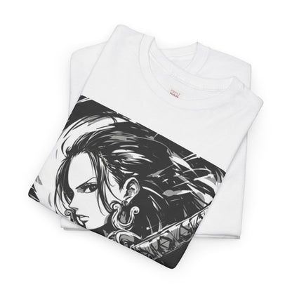 One Piece Boa Hancock Unisex Heavy Cotton Tee - Vibrant and Stylish Design for Otaku Heads