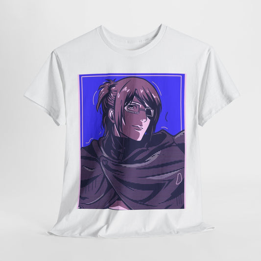 Attack On Titan Hange Zoë Unisex Heavy Cotton Tee - Vibrant and Stylish Design for Otaku Heads