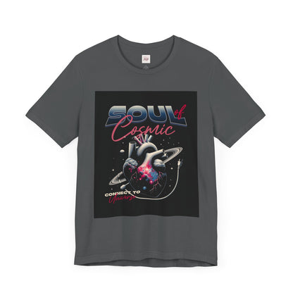 Soul Cosmic Unisex Jersey Short Sleeve Tee - Connect to Your Vibe