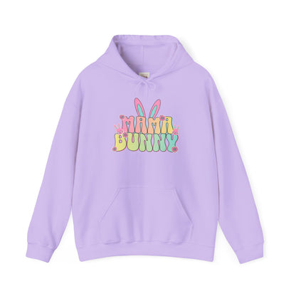 Cute Easter 'Mama Bunny' Unisex Heavy Blend Hoodie - High Quality and Comfortable