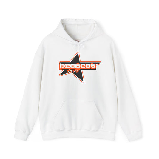 Trendy Unisex Heavy Blend™ Hoodie with Project Star Graphic - Comfortable and Stylish