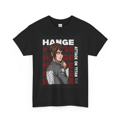 Attack On Titan Hange Zoë Unisex Heavy Cotton Tee - Vibrant and Stylish Design for Otaku Heads