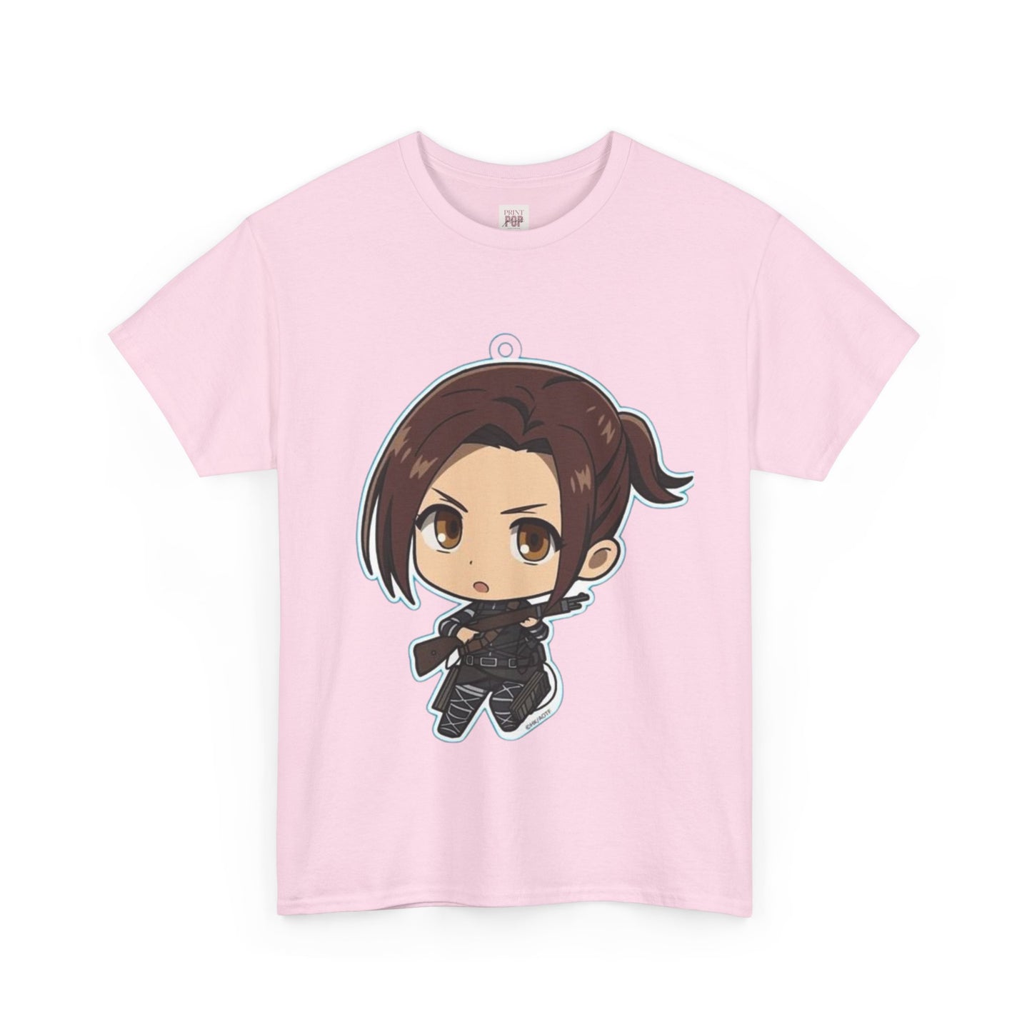 Attack On Titan Sasha Braus Unisex Heavy Cotton Tee - Vibrant and Stylish Design for Otaku Heads