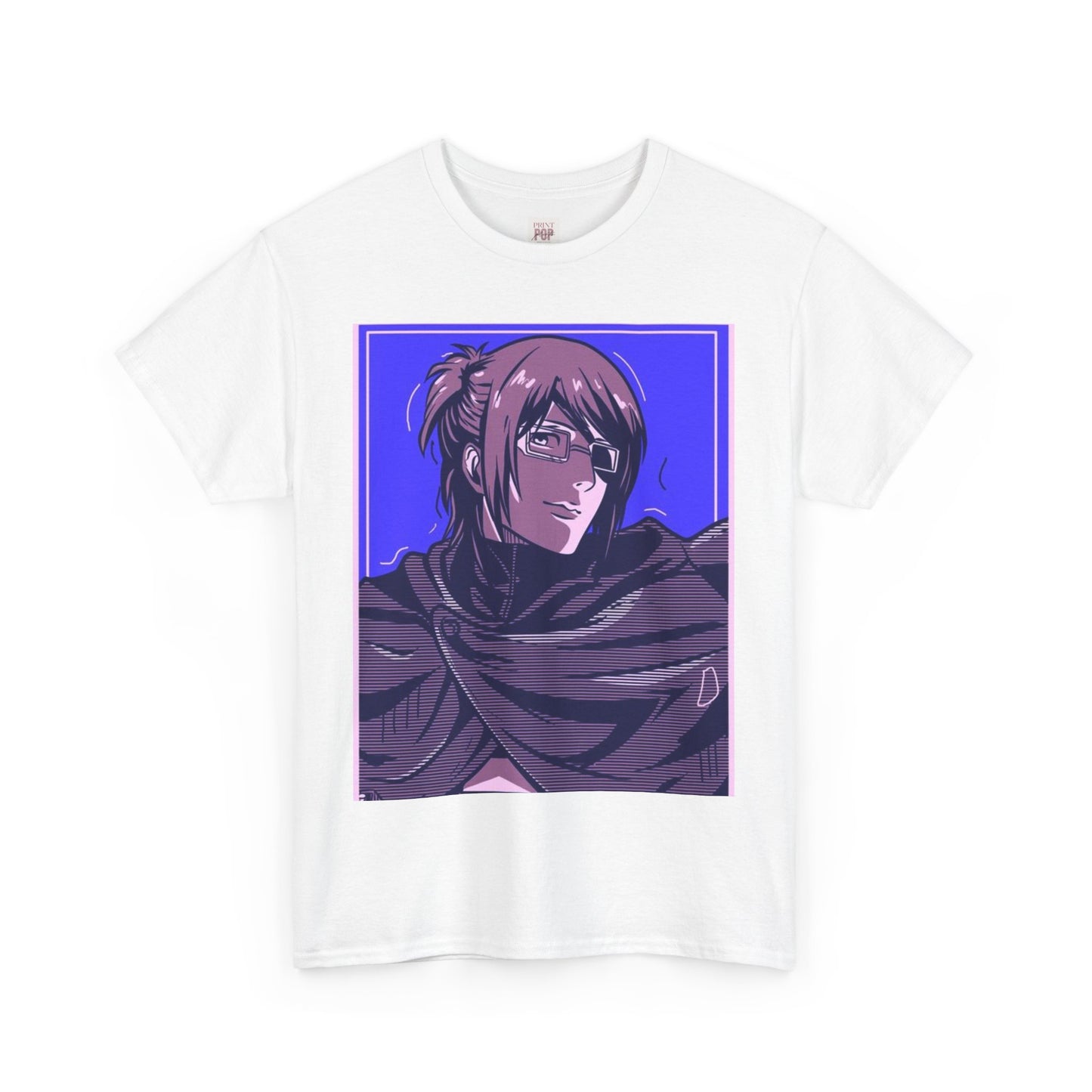 Attack On Titan Hange Zoë Unisex Heavy Cotton Tee - Vibrant and Stylish Design for Otaku Heads