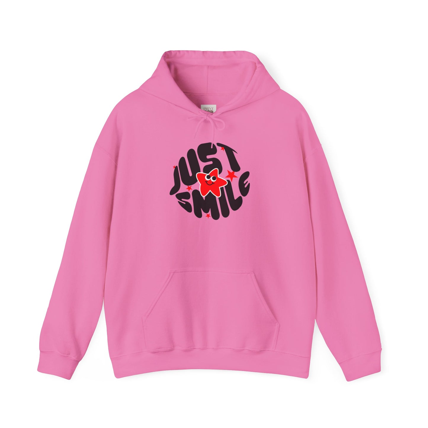 Just Smile Unisex Heavy Blend Premium Quality Hoodie| Feel-Good Casual Wear