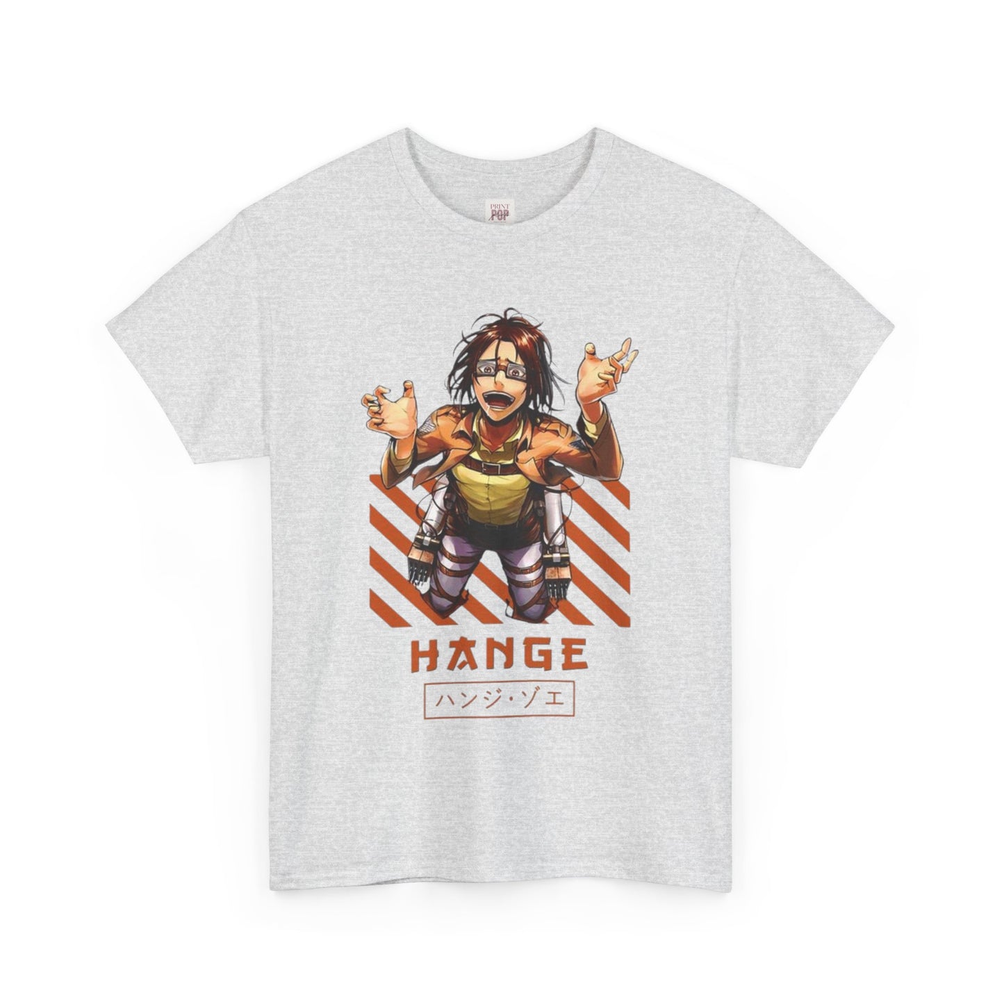 Attack On Titan Hange Zoë Unisex Heavy Cotton Tee - Vibrant and Stylish Design for Otaku Heads