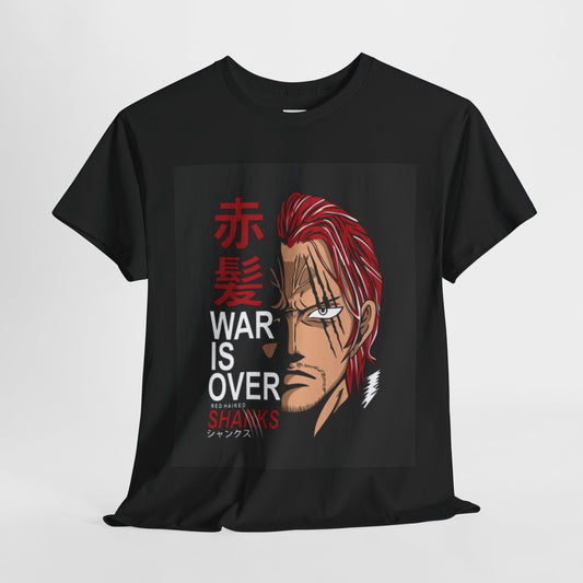 One Piece Shanks Unisex Heavy Cotton Tee - Vibrant and Stylish Design for Otaku Heads