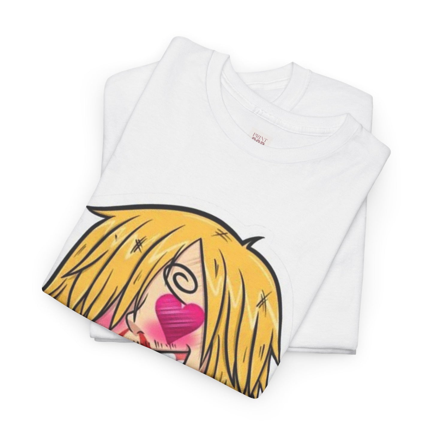 One Piece Sanji Unisex Heavy Cotton Tee - Vibrant and Stylish Design for Otaku Heads