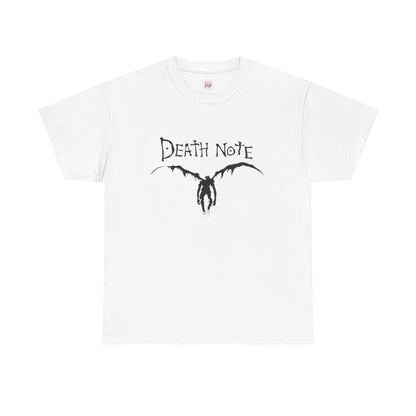 Death Note Unisex Heavy Cotton Tee - Vibrant and Stylish Design for Otaku Heads