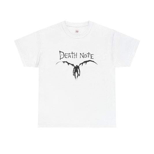 Death Note Unisex Heavy Cotton Tee - Vibrant and Stylish Design for Otaku Heads