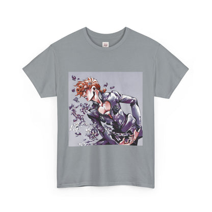 Jojo's Bizarre Adventure Giorno Giovanna Unisex Heavy Cotton Tee - Vibrant and Stylish Design for Otaku Heads