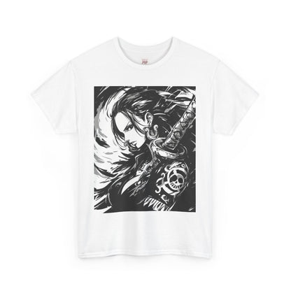 One Piece Boa Hancock Unisex Heavy Cotton Tee - Vibrant and Stylish Design for Otaku Heads