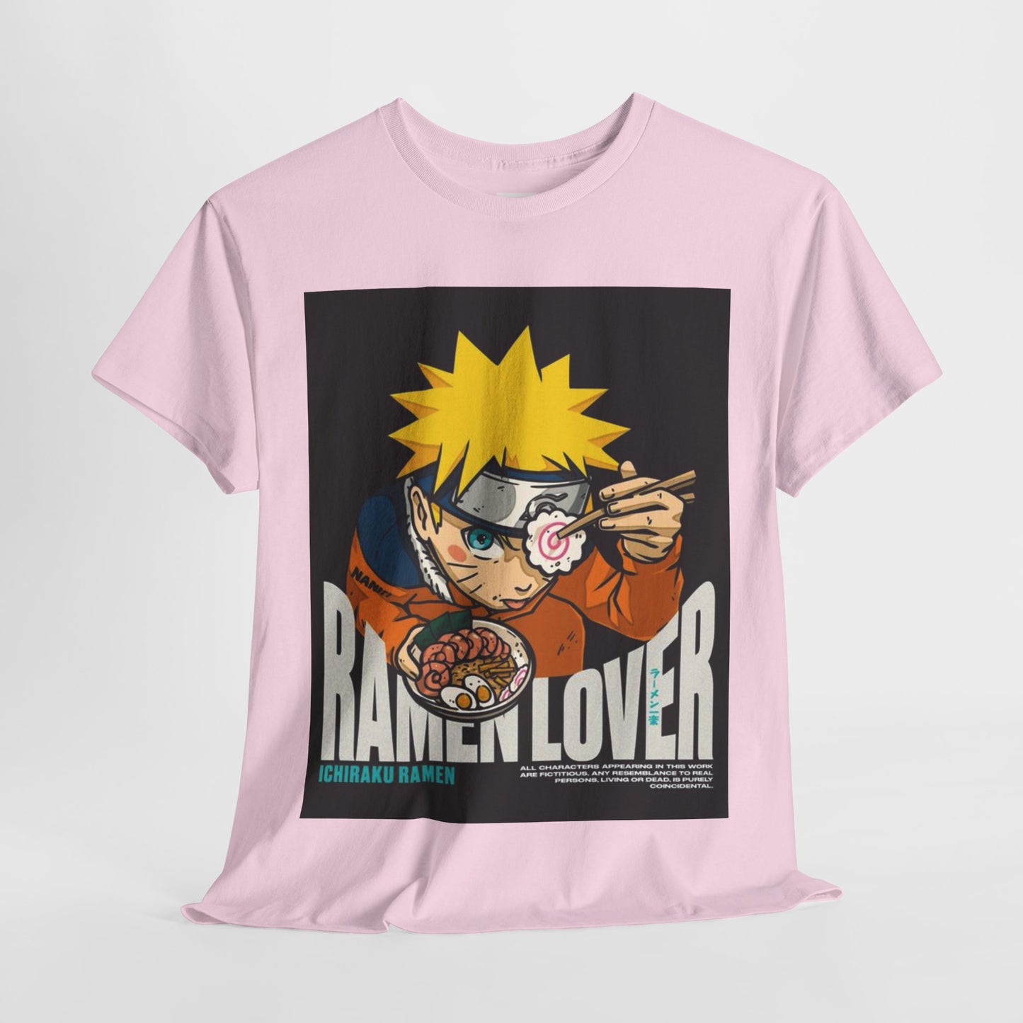 Naruto Shippuden Uzumaki Naruto Unisex Heavy Cotton Tee - Vibrant and Stylish Design for Otaku Heads