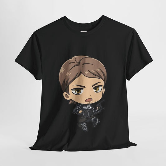 Attack On Titan Jean Kirstein Unisex Heavy Cotton Tee - Vibrant and Stylish Design for Otaku Heads