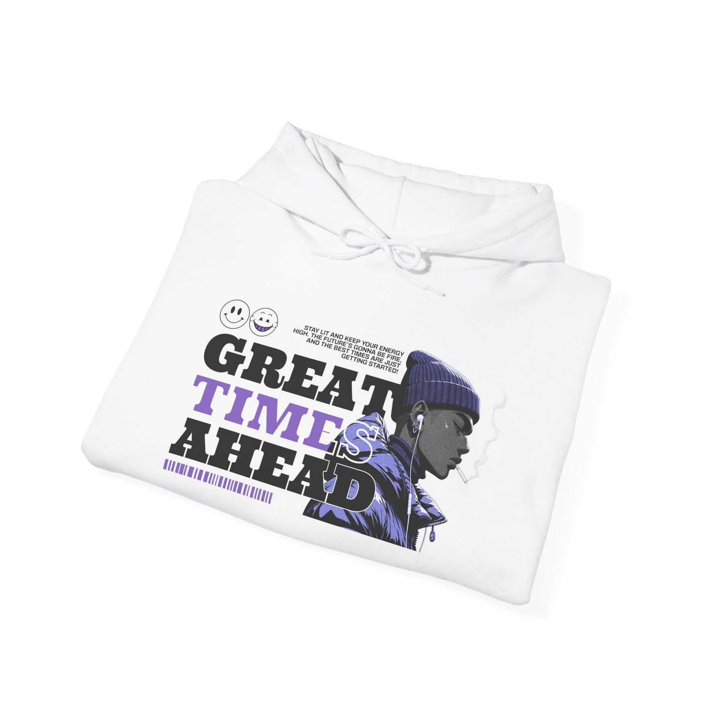 Great Times Ahead Unisex Heavy Blend Hoodie - Comfortable and Stylish