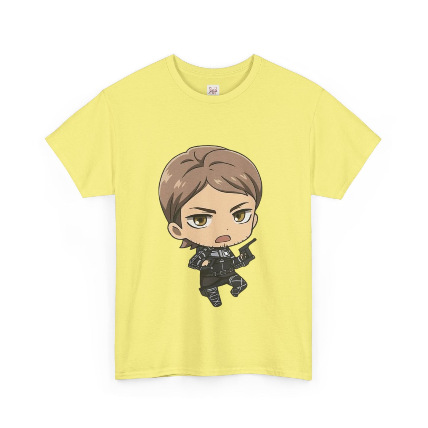 Attack On Titan Jean Kirstein Unisex Heavy Cotton Tee - Vibrant and Stylish Design for Otaku Heads