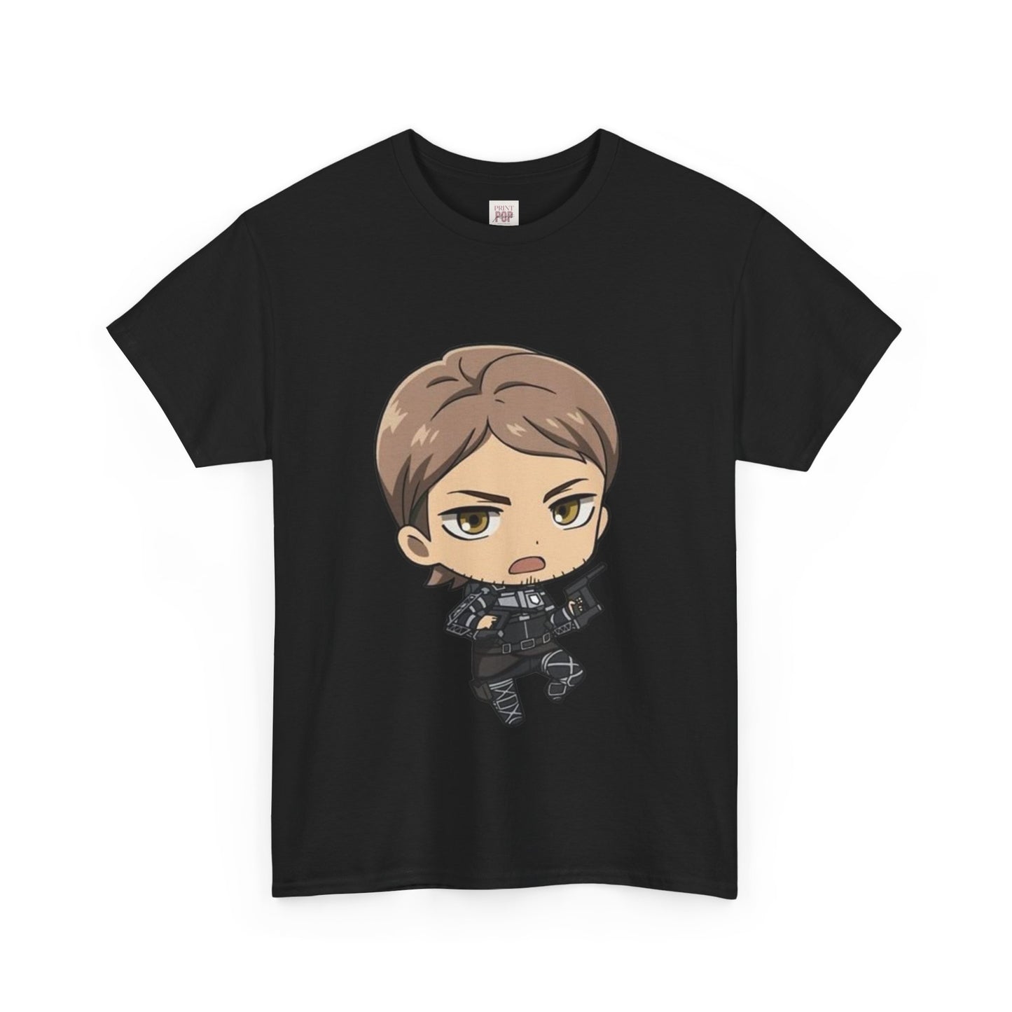 Attack On Titan Jean Kirstein Unisex Heavy Cotton Tee - Vibrant and Stylish Design for Otaku Heads