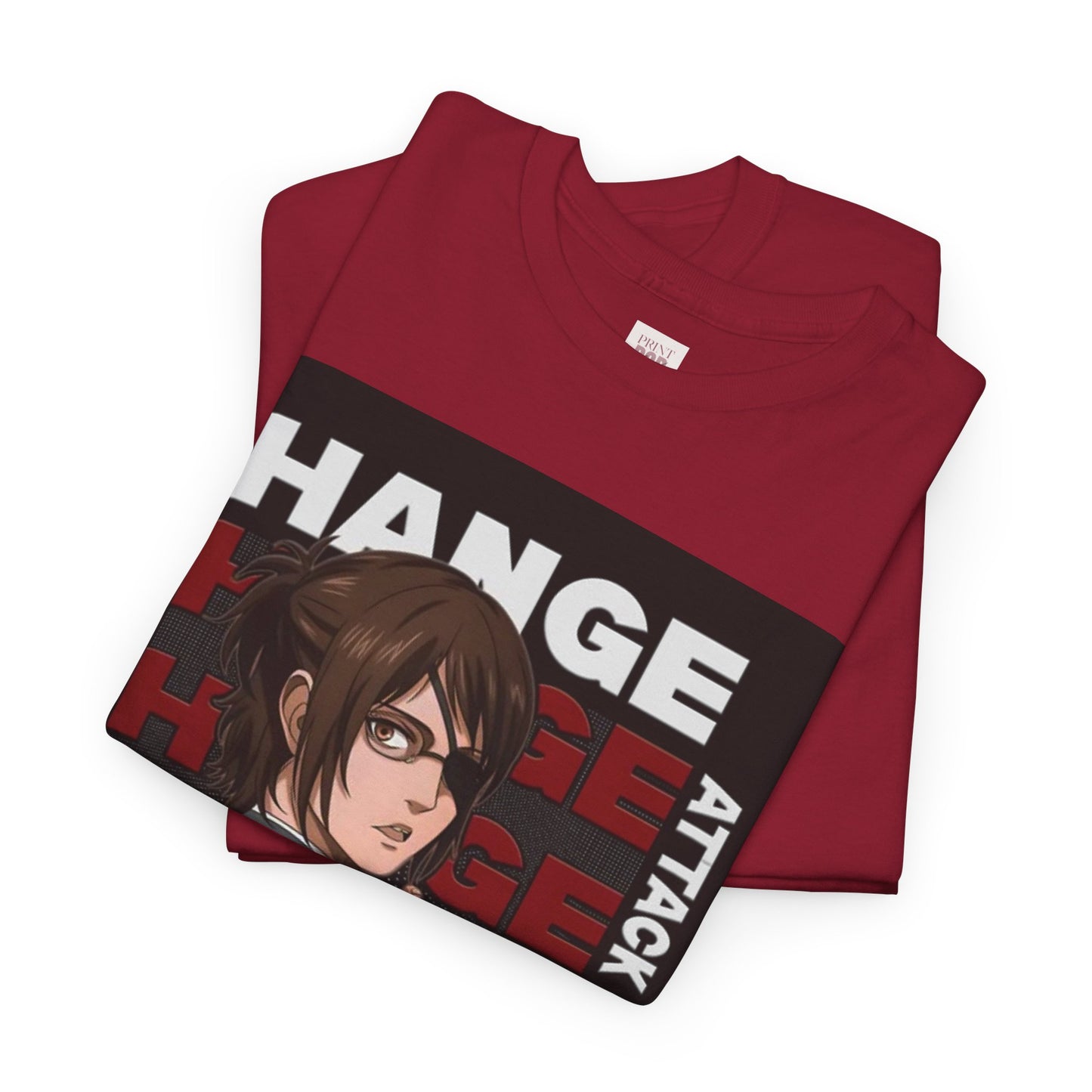 Attack On Titan Hange Zoë Unisex Heavy Cotton Tee - Vibrant and Stylish Design for Otaku Heads