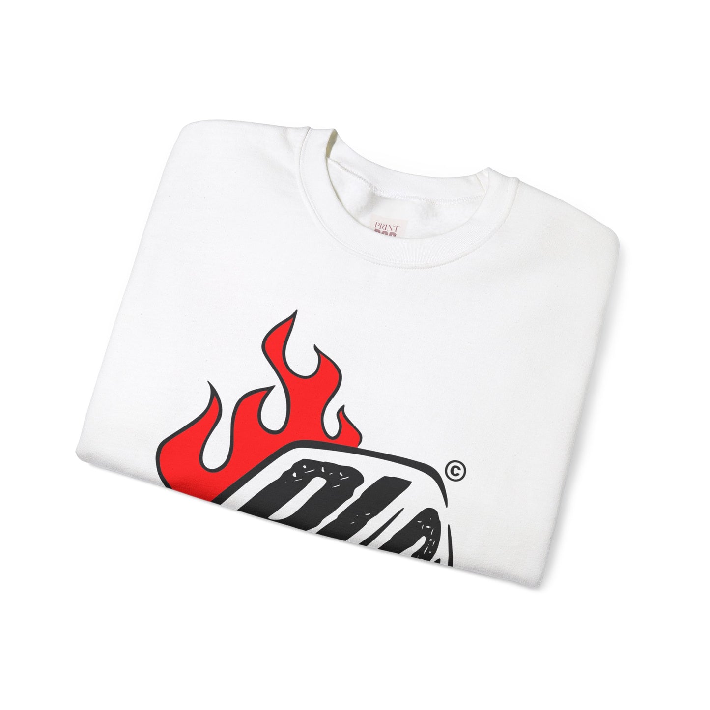 Dig Fire Unisex Crewneck Sweatshirt - Heavy Blend, Trendy Casual Wear