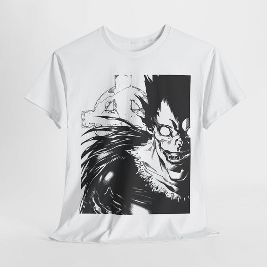 Death Note Unisex Heavy Cotton Tee - Vibrant and Stylish Design for Otaku Heads