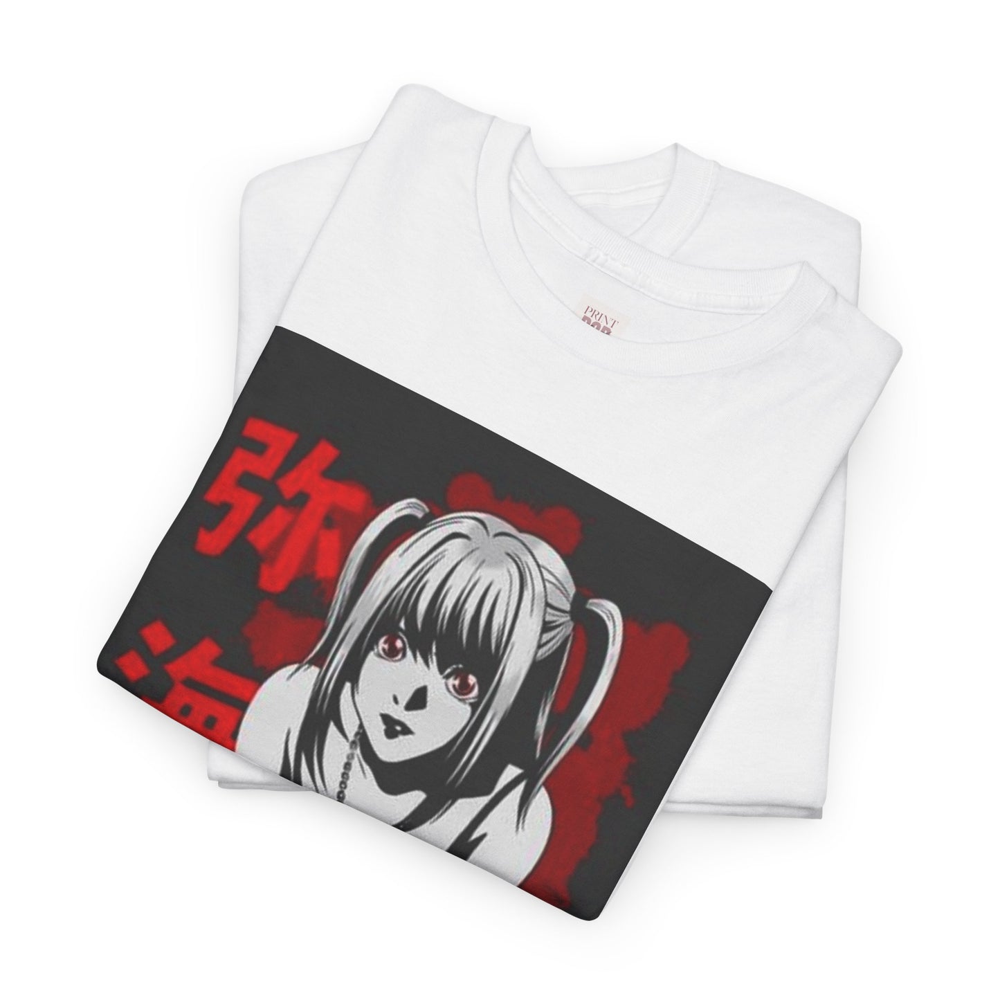 Death Note Misa Amane Unisex Heavy Cotton Tee - Vibrant and Stylish Design for Otaku Heads