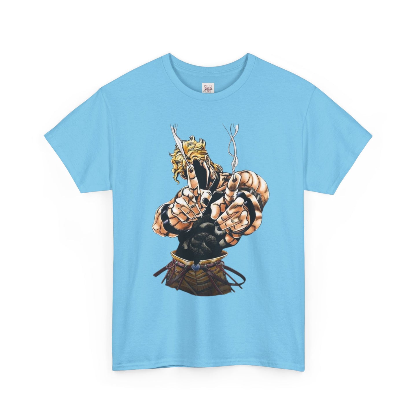 Jojo's Bizarre Adventure Dio Brando  Unisex Heavy Cotton Tee - Vibrant and Stylish Design for Otaku Heads