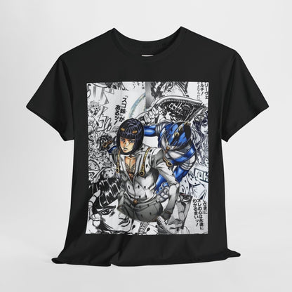 Jojo's Bizarre Adventure Bruno Bucciarati  Unisex Heavy Cotton Tee - Vibrant and Stylish Design for Otaku Heads