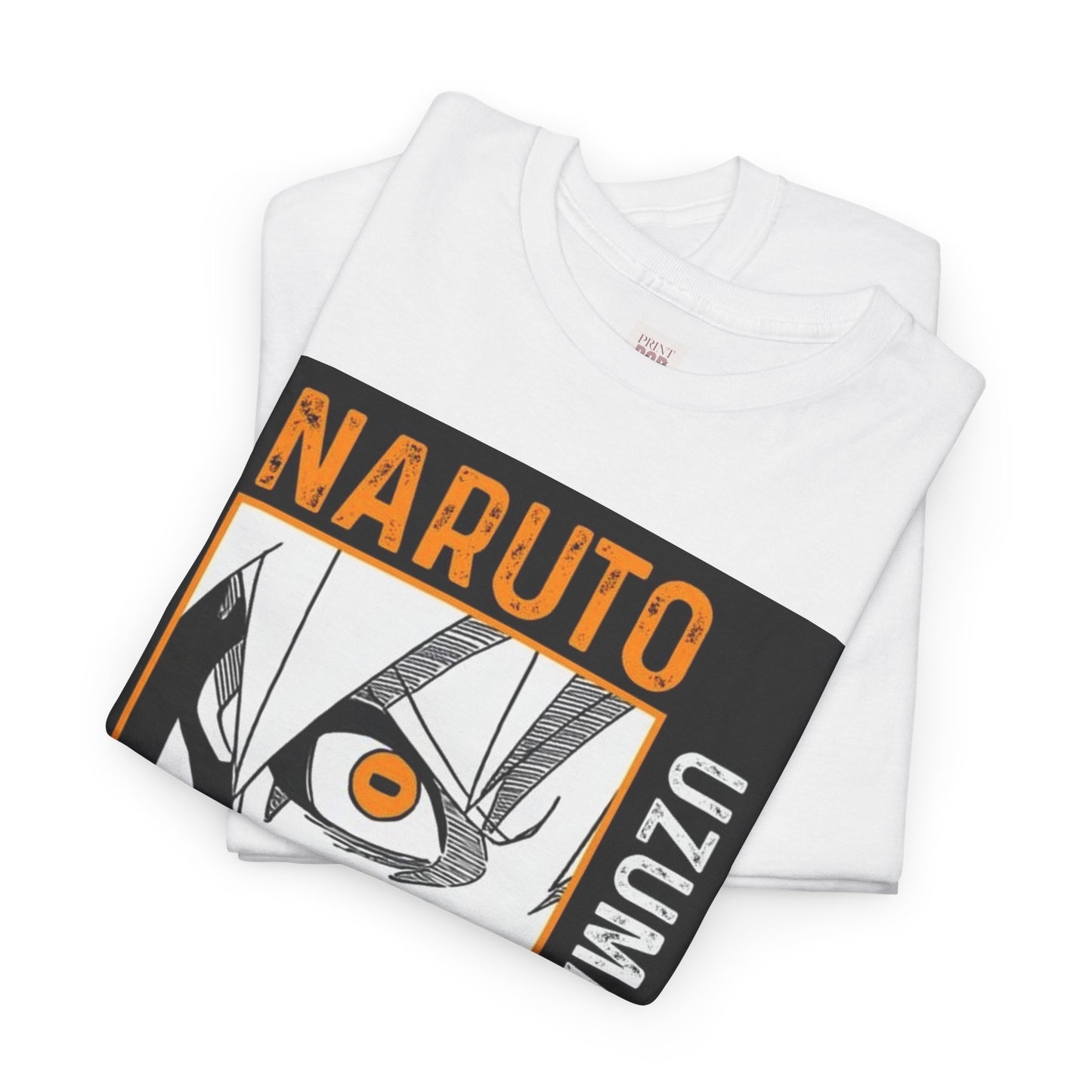 Naruto Shippuden Uzumaki Naruto Unisex Heavy Cotton Tee - Vibrant and Stylish Design for Otaku Heads