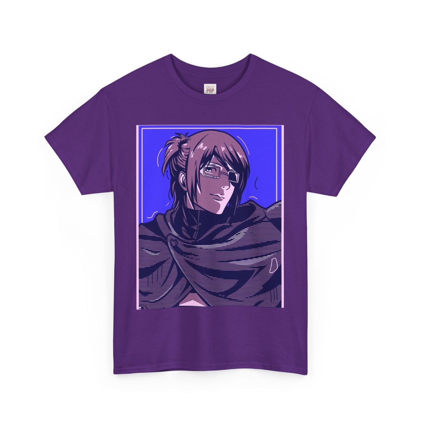 Attack On Titan Hange Zoë Unisex Heavy Cotton Tee - Vibrant and Stylish Design for Otaku Heads