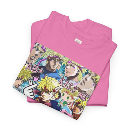 Jojo's Bizarre Adventure Caesar A. Zeppeli Unisex Heavy Cotton Tee - Vibrant and Stylish Design for Otaku Heads