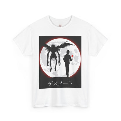 Death Note Unisex Heavy Cotton Tee - Vibrant and Stylish Design for Otaku Heads