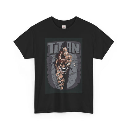 Attack On Titan Unisex Heavy Cotton Tee - Vibrant and Stylish Design for Otaku Heads