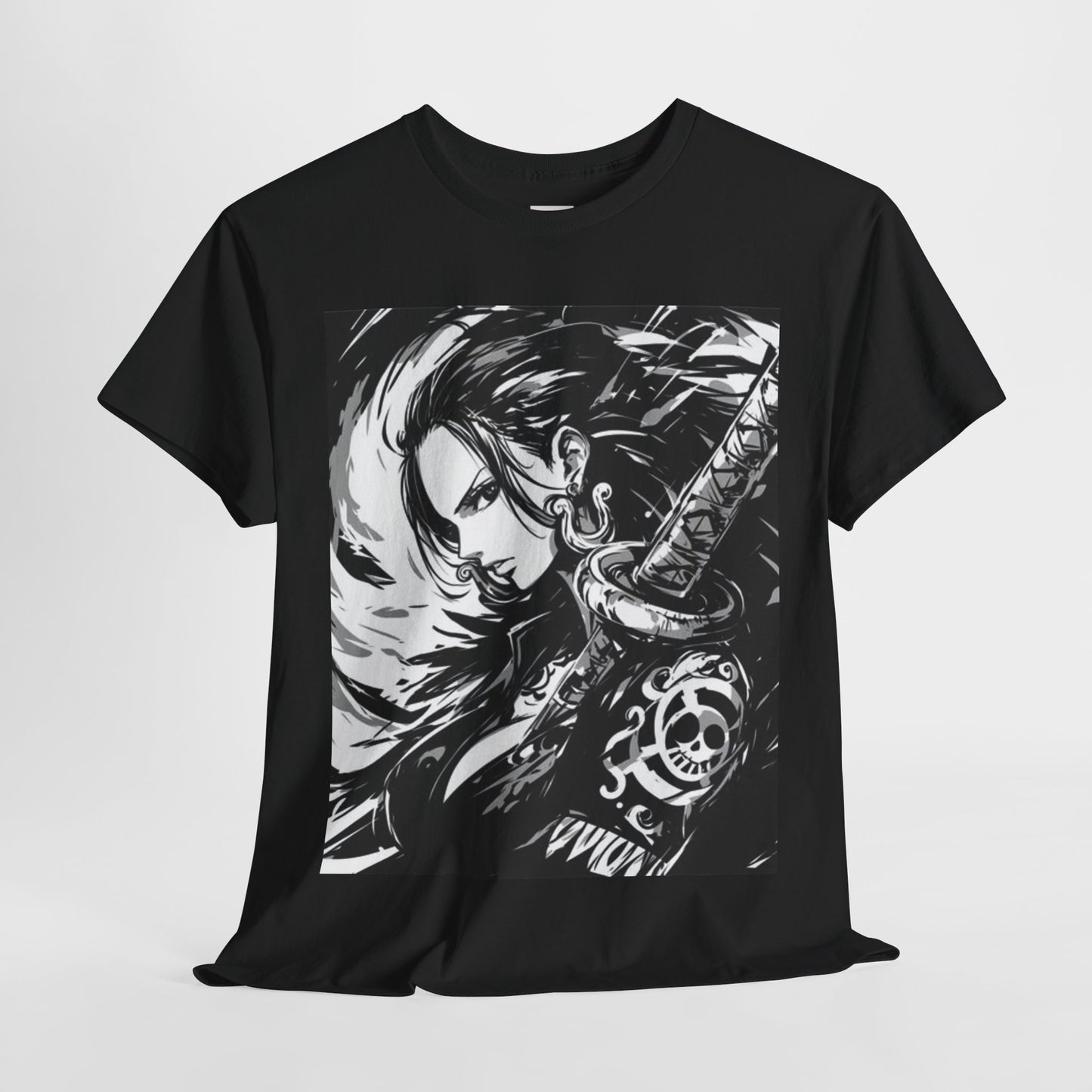 One Piece Boa Hancock Unisex Heavy Cotton Tee - Vibrant and Stylish Design for Otaku Heads