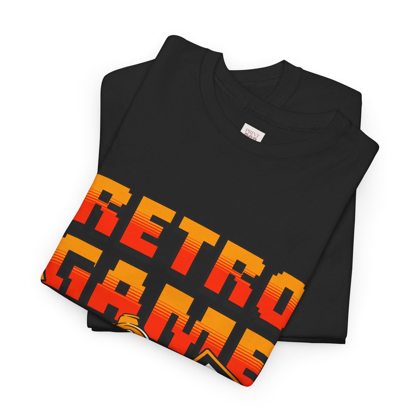 Retro Game Never Die Unisex Heavy Cotton Tee - Perfect for Gamers