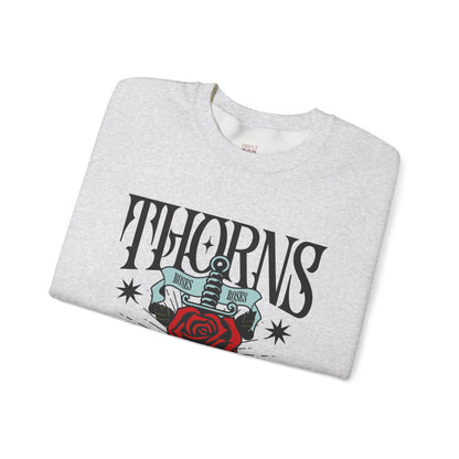 Thorns Graphic Crewneck Sweatshirt - Unisex Heavy Blend, Stylish & Comfortable