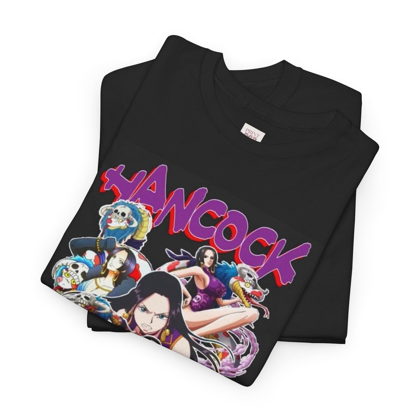 One Piece Boa Hancock Unisex Heavy Cotton Tee - Vibrant and Stylish Design for Otaku Heads