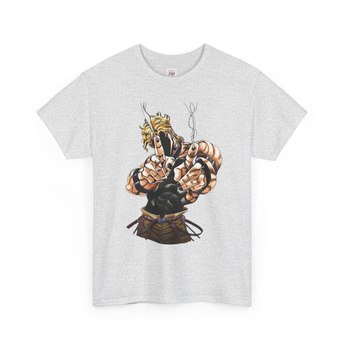 Jojo's Bizarre Adventure Dio Brando  Unisex Heavy Cotton Tee - Vibrant and Stylish Design for Otaku Heads